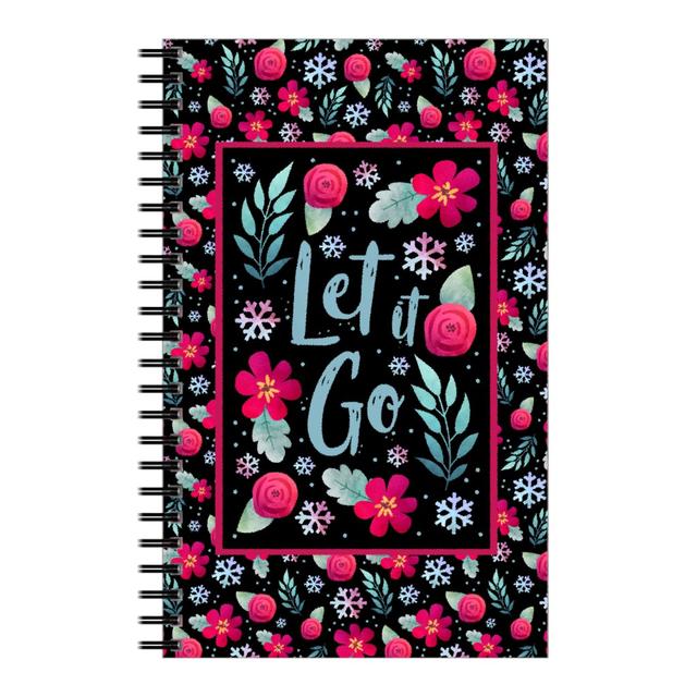 Personalized Notebooks: Let It Go, 5x8, Multicolor, Coal