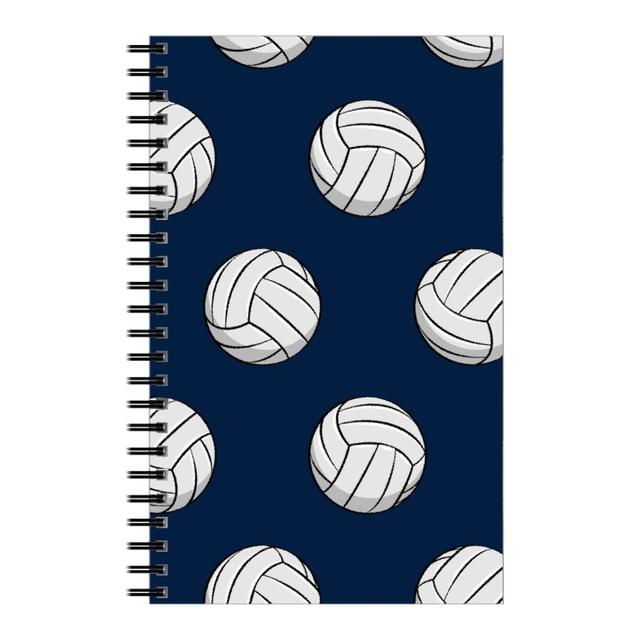 Personalized Notebooks: Volleyball - Blue, 5x8, Blue, True Blue