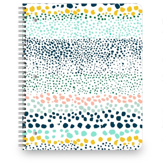 Personalized Notebooks: Little Textured Dots - Multi, 8.5x11