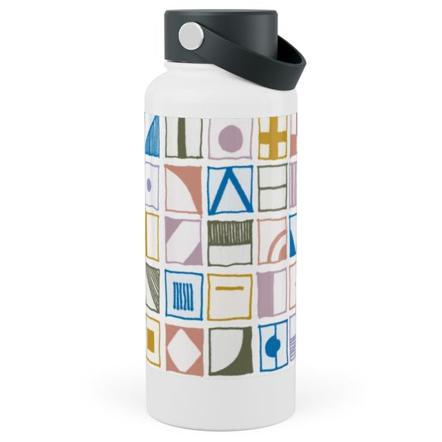 Wide Mouth Photo Water Bottles: the New Nautical - Naval Flags - Multi, Stainless Steel, 30oz