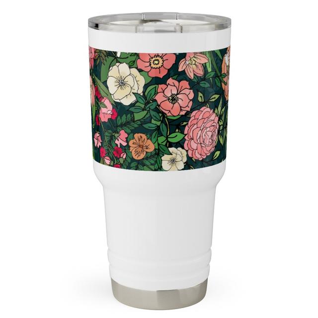 Travel Tumblers: Secret Garden - Multi, 30oz