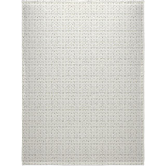 Personalized Forest Friends Fleece Photo Blanket - Large 60x80