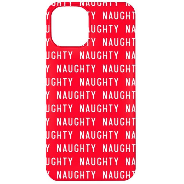 Custom iPhone 11 Cases: Naughty - Red, Slim Case, Matte Finish, Red