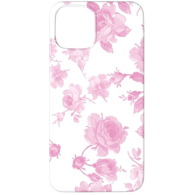 Custom iPhone 12 Pro Cases: Saint Colette June Roses - Pink, Slim Case, Matte Finish, Pink, Bright Pink