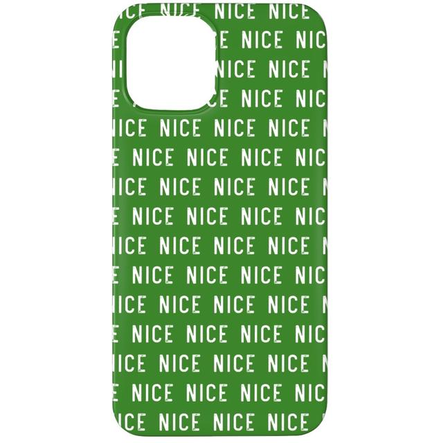 Custom iPhone 12 Pro Cases: Nice - Green, Slim Case, Matte Finish, Green, Classic Green