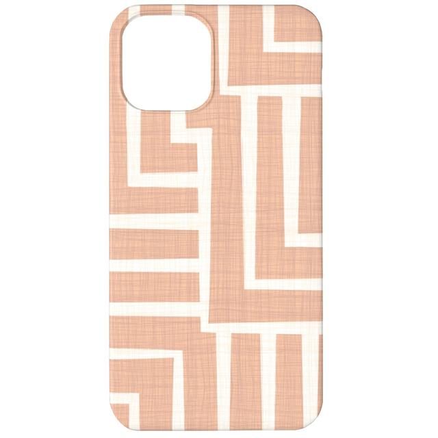 Custom iPhone 12 Cases: Square Angles - Pink, Slim Case, Matte Finish, Pink, Bright Pink
