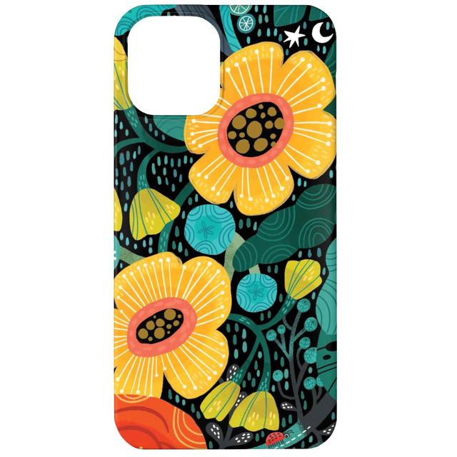 Custom iPhone 12 Cases: Bohemian Bop - Multi, Slim Case, Matte Finish