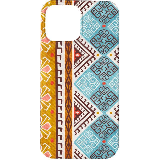 Custom iPhone 13 Pro Cases: Grand Bazaar - Coral Spice, Silicone Liner Case, Matte Finish, Multicolor