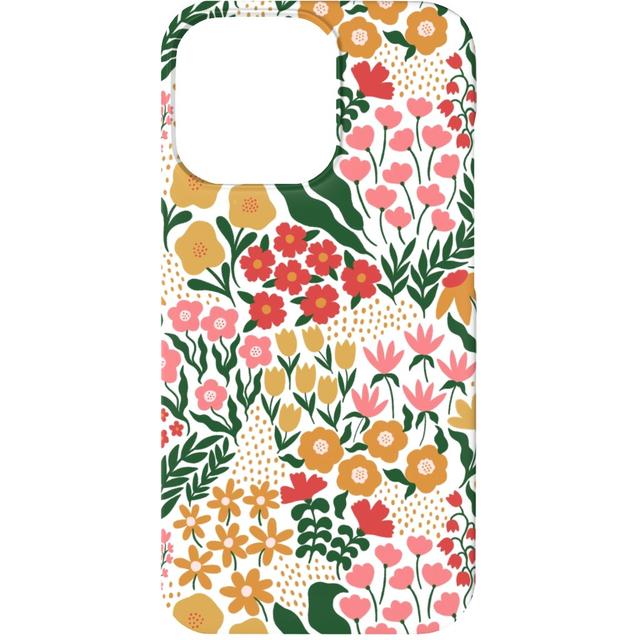Custom iPhone 13 Cases: Wild Meadow - Light, Slim Case, Matte Finish, Multicolor