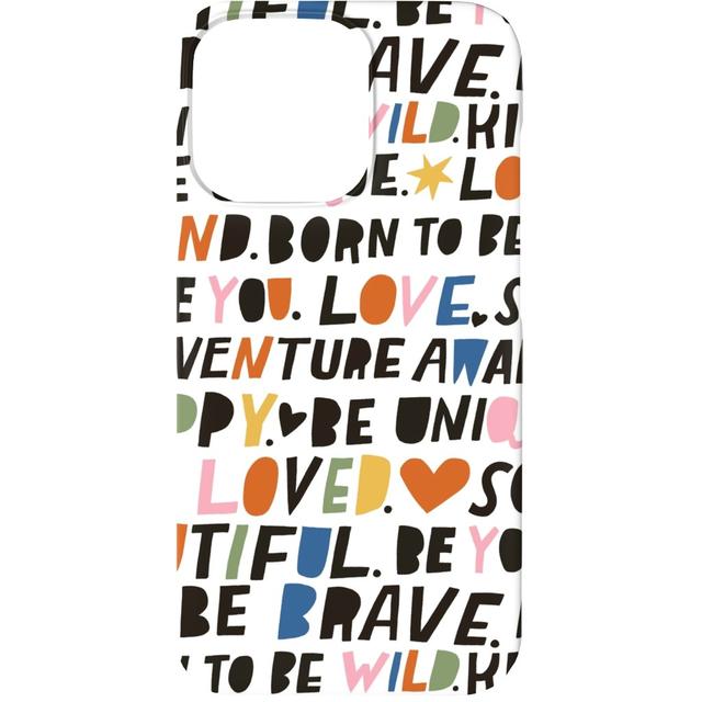 Custom iPhone 13 Cases: Sweet Words - Multi, Slim Case, Matte Finish