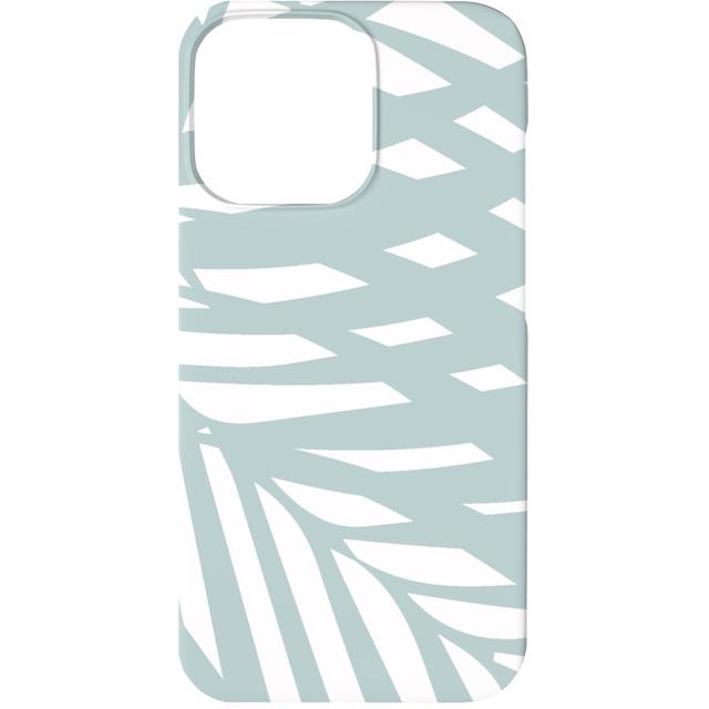 Custom iPhone 13 Cases: Fronds - Palladian Blue, Slim Case, Matte Finish, Blue, True Blue