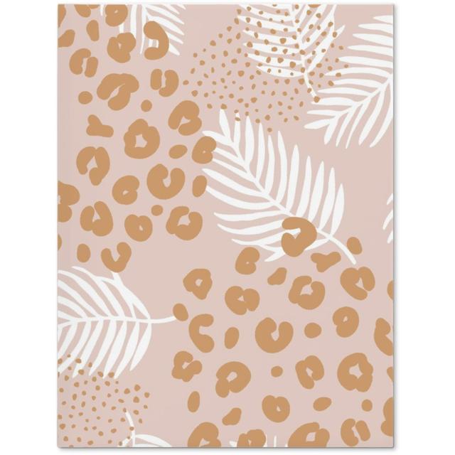 Palm Leaf Hardcover Journal - Tropical Design Notebook