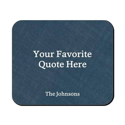 Custom Mouse Pads: Your Quote Here, Multicolor