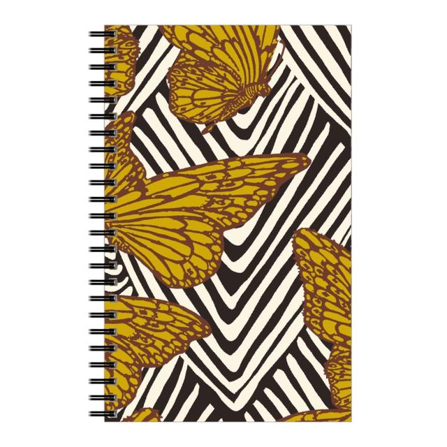 Personalized Gold Foil Butterfly Journal Writing Notebook