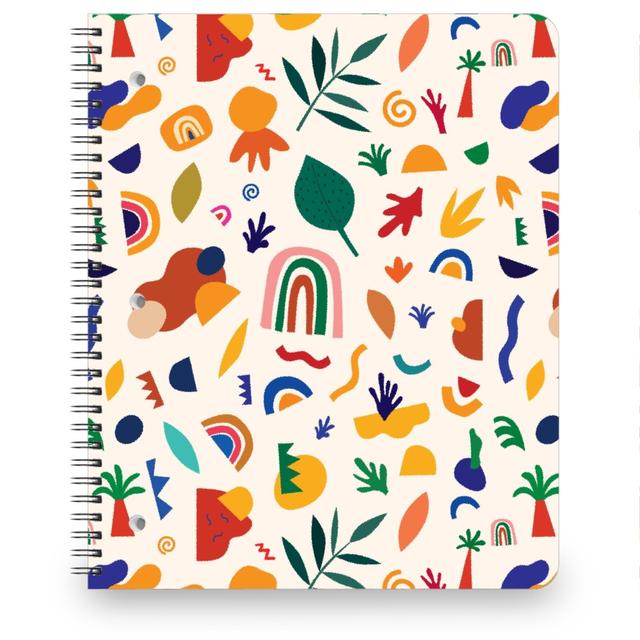 Personalized Notebooks: Seamless Pattern - Multi, 8.5x11