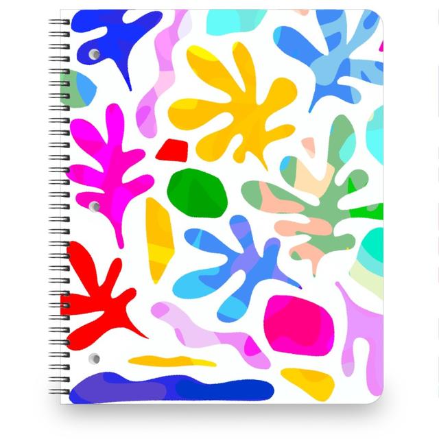Personalized Notebooks: Summer Nature Love Matisse Style - Multi, 8.5x11