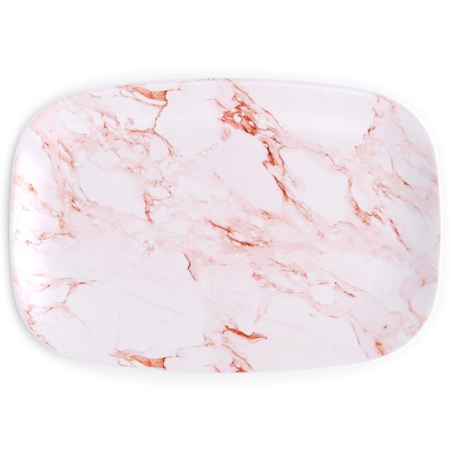 Serving Platters: Marble - Blush, Pink, Brigh