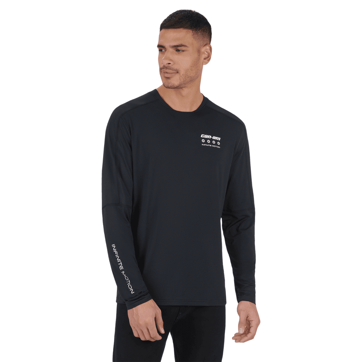 Can-am Men's Performance Long Sleeves / Black / 3XL