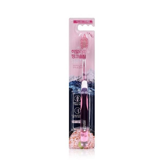 Perio Himalaya Pink Salt Gentle Cleaning Toothbrush 1ea (Color Random)