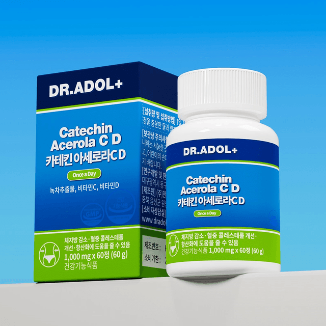 DR. ADOL Catechin Acerola C D 60 Tablets (30-day supply)
