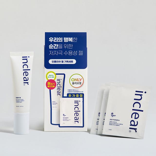 inclear Feminine Gel 50ml Set (+Feminine Wipe 3ea)