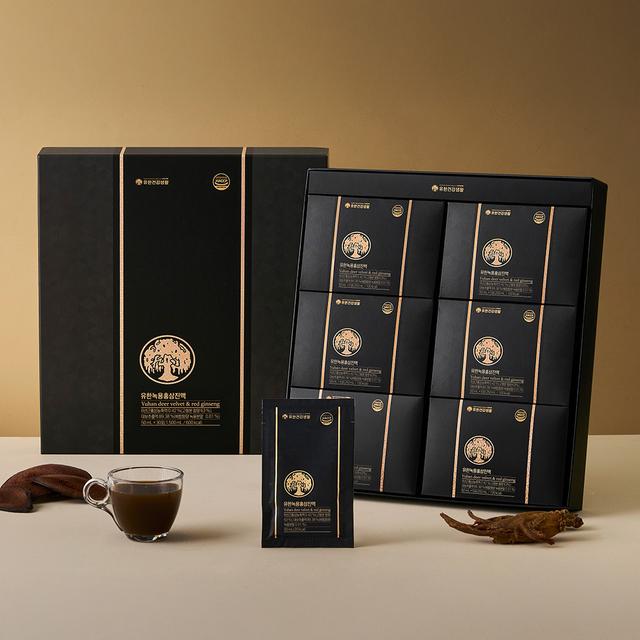 New Origin Yuhan Deer Velvet & Red Ginseng 30 Sticks (1-month supply)