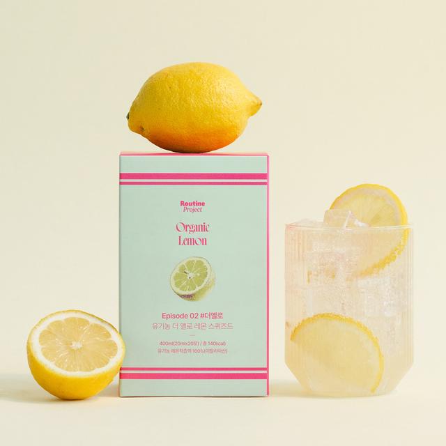 ROUTINE PROJECT The Yellow Lemon Squeezed 20ml 20 Sticks