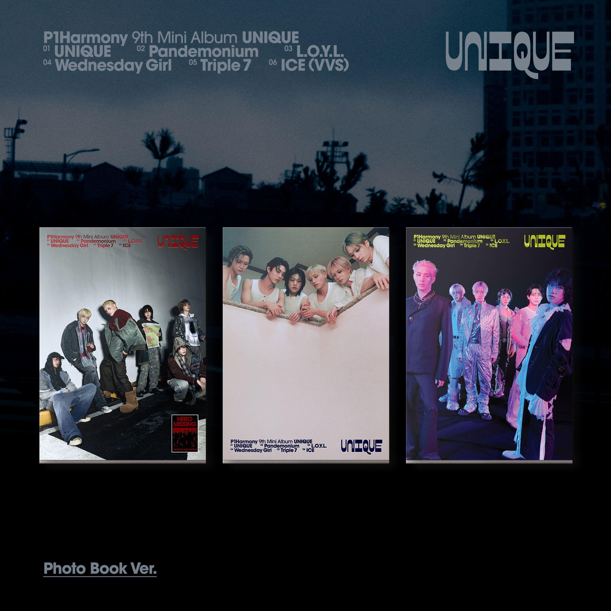 [Random] P1Harmony Mini 9th Album [UNIQUE] (Photobook Ver.)