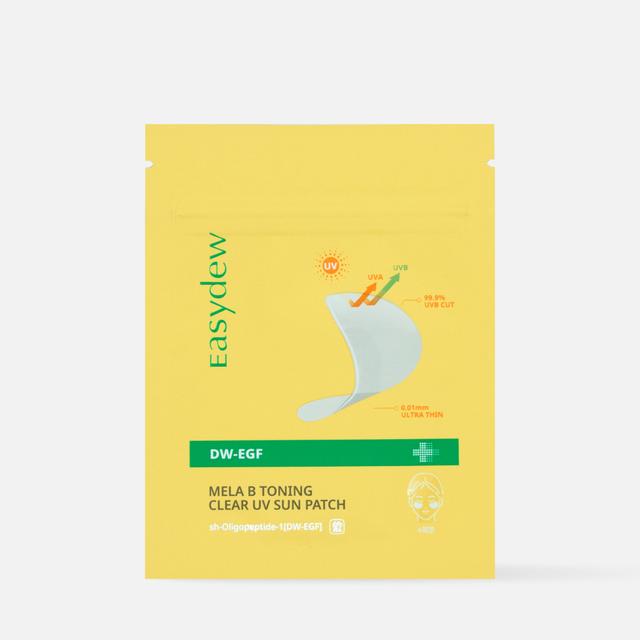 easydew Mela B Toning Clear UV Sun Patch 4 Servings