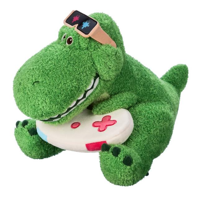 Rex Gamer Plush  Toy Story  Disney Store China  Medium 10'' H