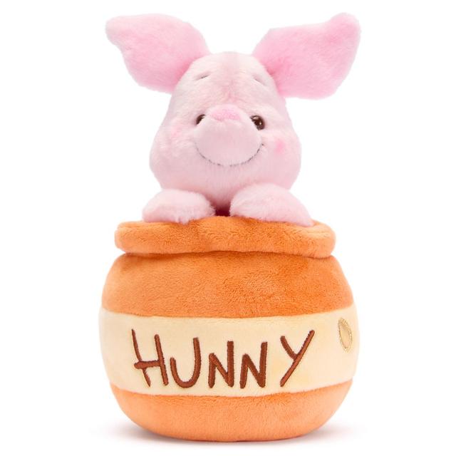 Piglet ''Hunny'' Jar Plush  Winnie the Pooh  7''  Disney Store Japan