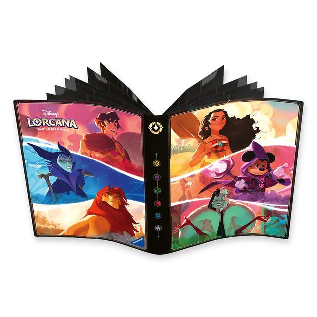 Disney Lorebook Card Portfolio by Ravensburger  Disney Lorcana Trading Card Game