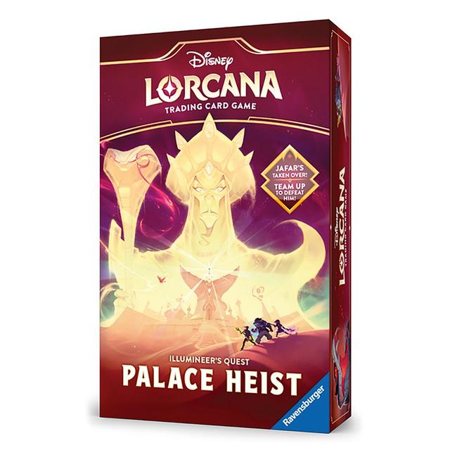 Disney Lorcana Trading Card Game by Ravensburger  Reign of Jafar  Illumineer's Quest  Palace Heist