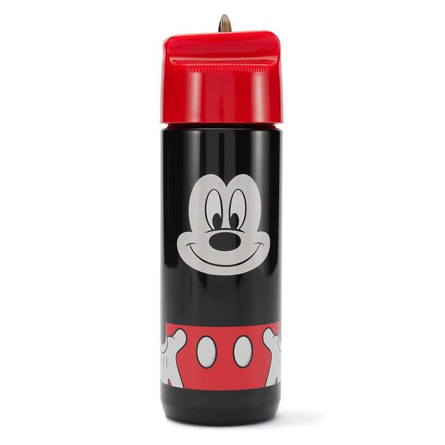 Mickey Mouse Water Bottle with Flip-Up Straw Official shopDisney