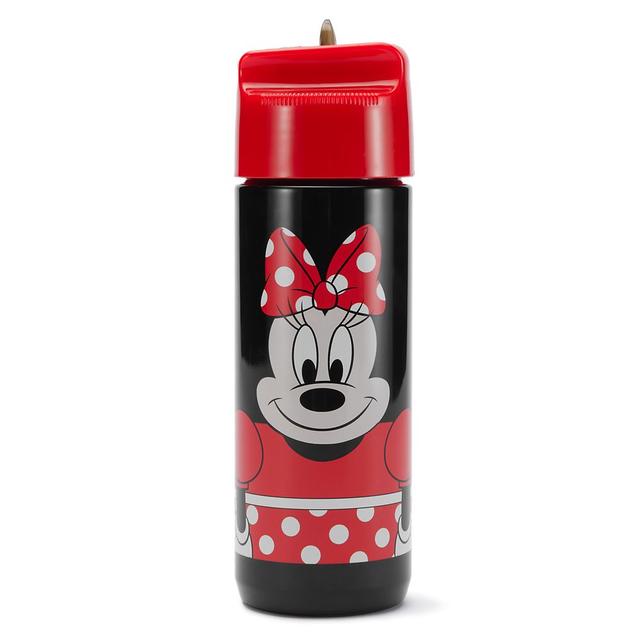 Minnie Mouse Water Bottle with Flip-Up Straw Official shopDisney