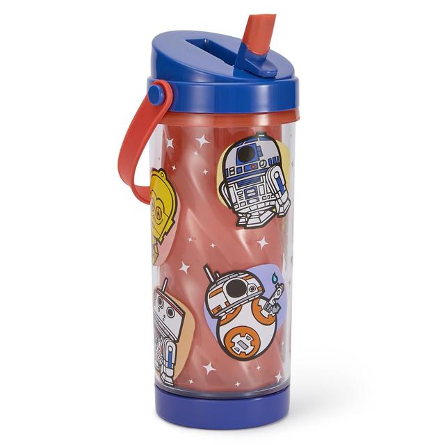 Droids 10 oz. Color-Changing Water Bottle with Built-In Straw and Handle  Star Wars Official shopDisney