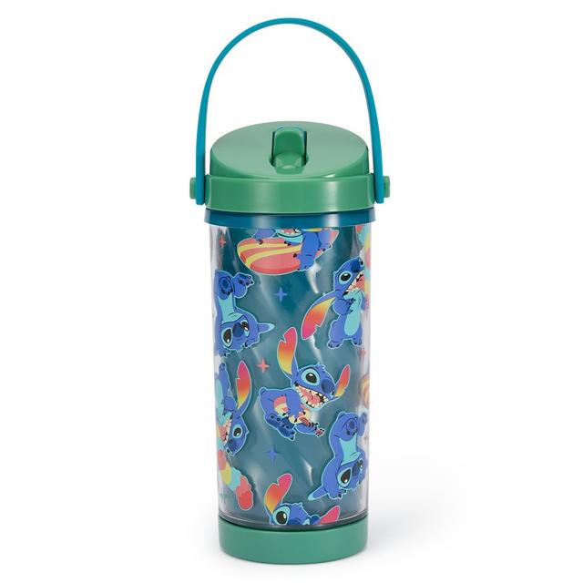 Stitch 10 oz. Color-Changing Water Bottle with Built-In Straw and Handle  Lilo & Stitch Official shopDisney