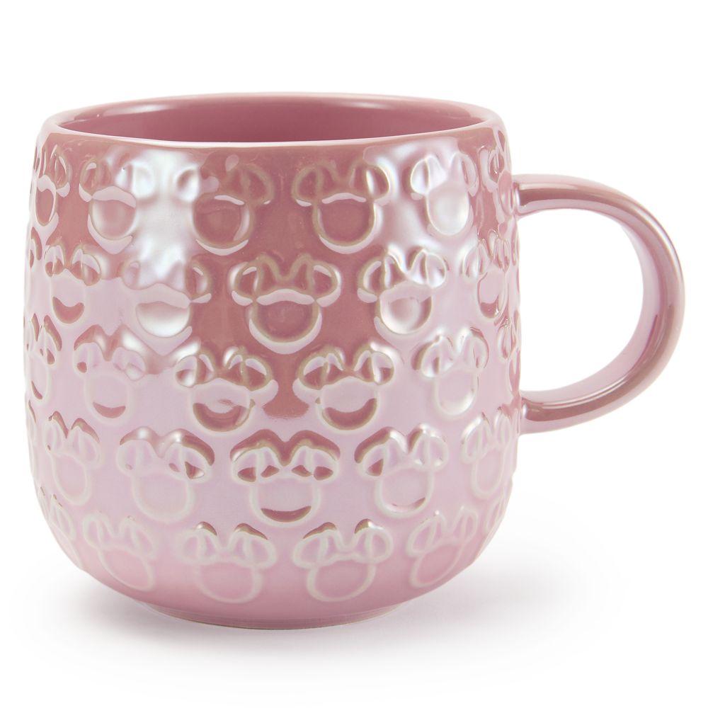 Minnie Mouse Icon Bas Relief Mug  Rose Official shopDisney