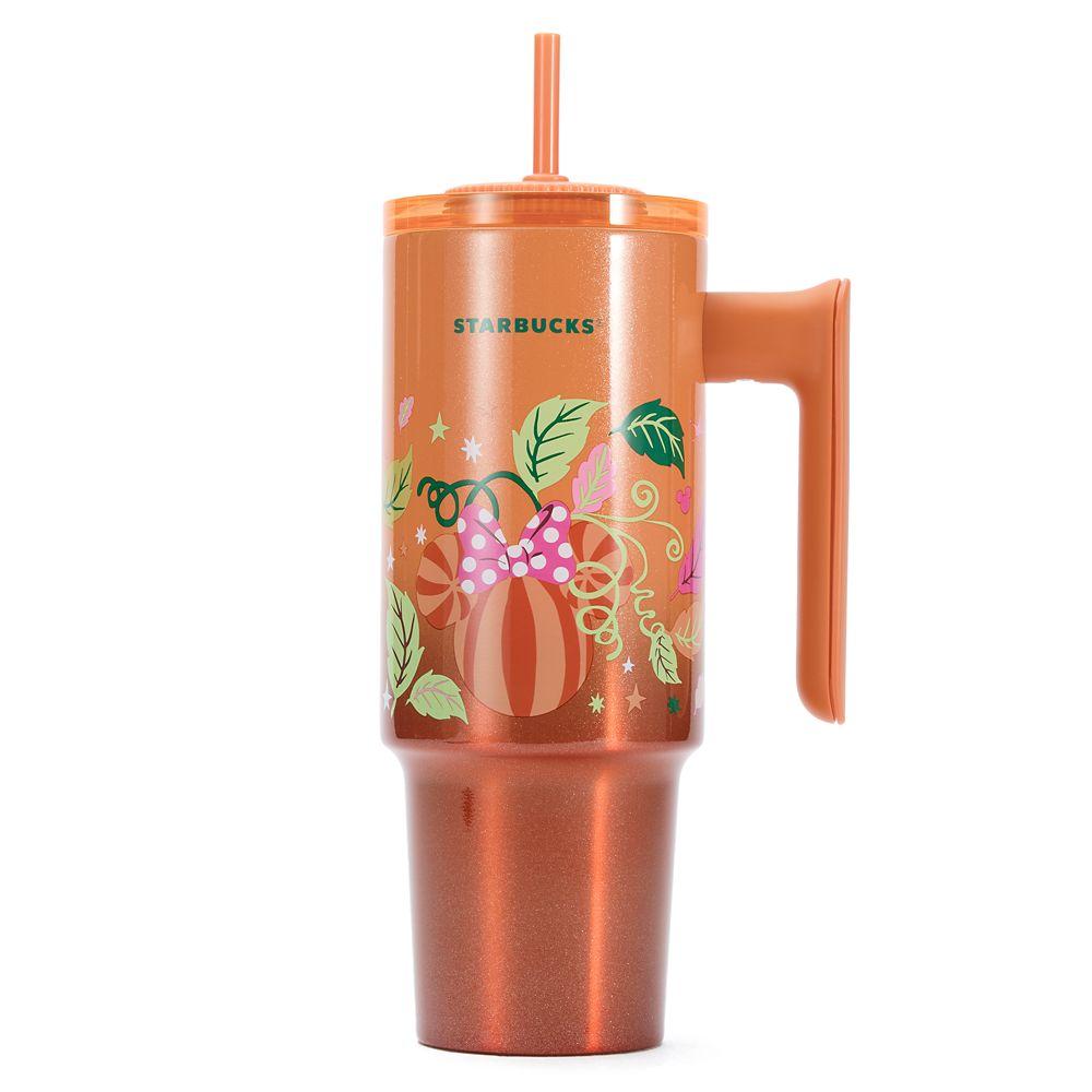 Mickey and Minnie Mouse Icon Pumpkins 30 oz. Starbucks Tumbler with Handle Official shopDisney