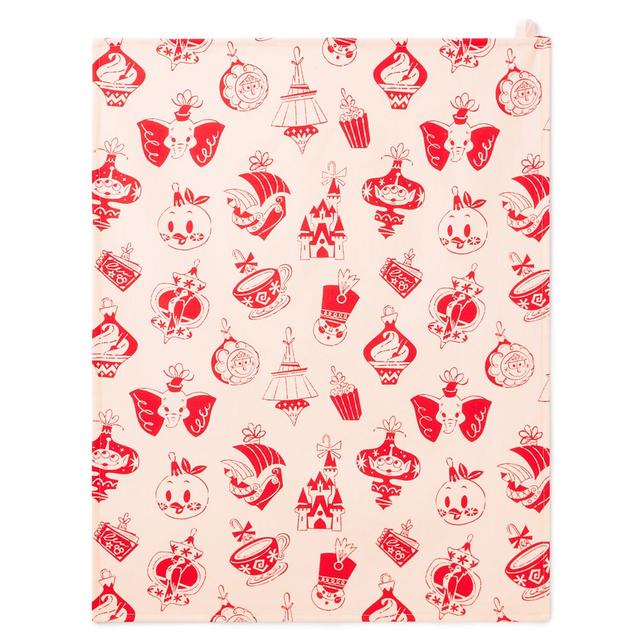 Disney Parks Holiday Kitchen Towel