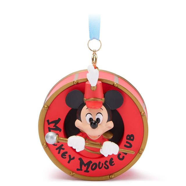 The Mickey Mouse Club 70th Anniversary Drum Sketchbook Ornament Official shopDisney