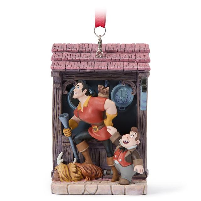 Gaston and LeFou Sketchbook Ornament  Beauty and the Beast Official shopDisney