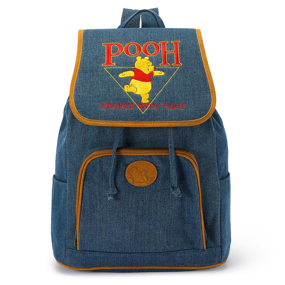 Winnie the Pooh Denim Backpack  Exclusive Official shopDisney