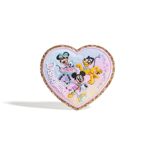 Mickey Mouse and Friends Heart-Shaped Patch by Stoney Clover Lane  Disneyland