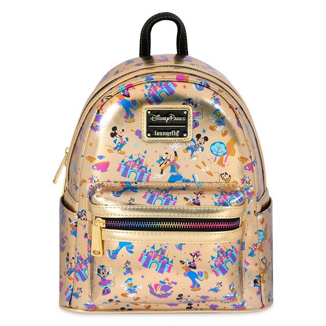 Mickey Mouse and Friends Loungefly Mini Backpack  Disneyland 70th Anniversary