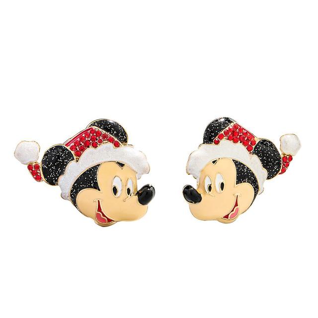 Santa Mickey Mouse Icon Stud Earrings by BaubleBar Official shopDisney