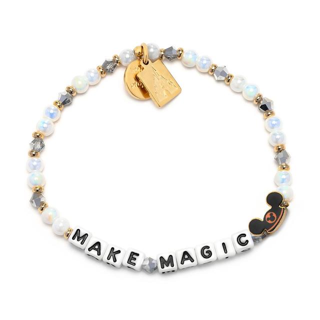 The Mickey Mouse Club Mouseketeer Ear Hat ''Make Magic'' Bracelet by Little Words Project Official shopDisney