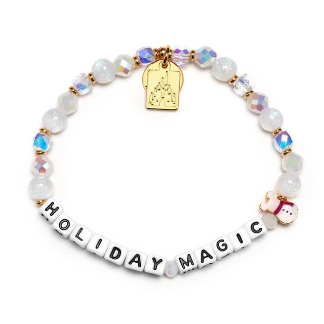 Mickey Mouse Snowman ''Holiday Magic'' Bracelet by Little Words Project Official shopDisney