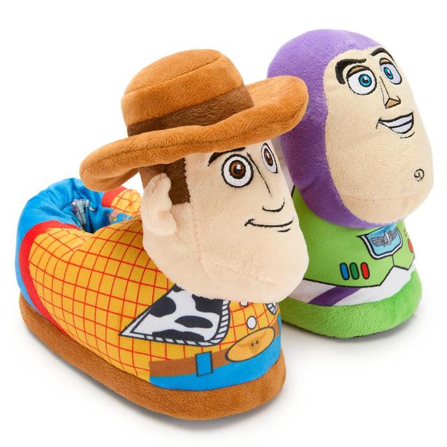 Buzz Lightyear and Woody Plush Slippers for Kids  Toy Story Official shopDisney