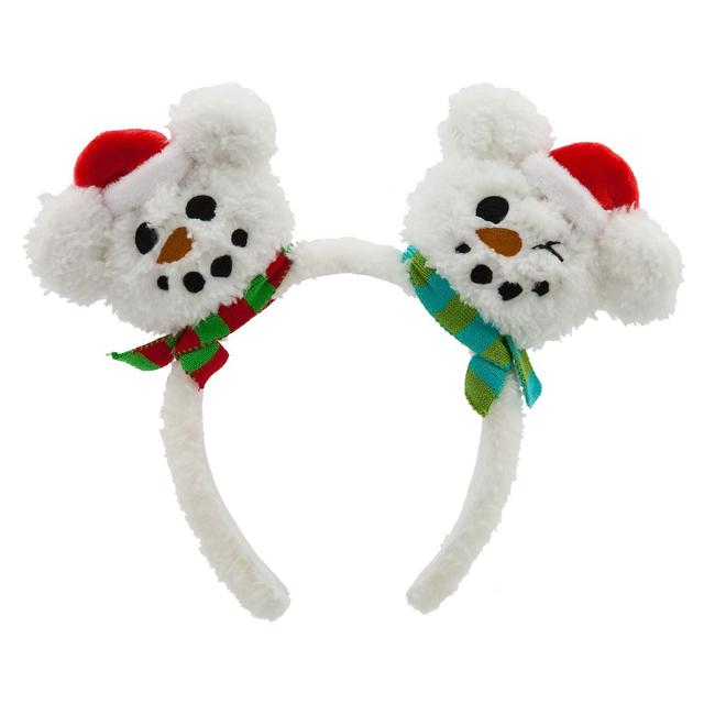 Mickey Mouse Snowman Holiday Ear Headband for Adults Official shopDisney
